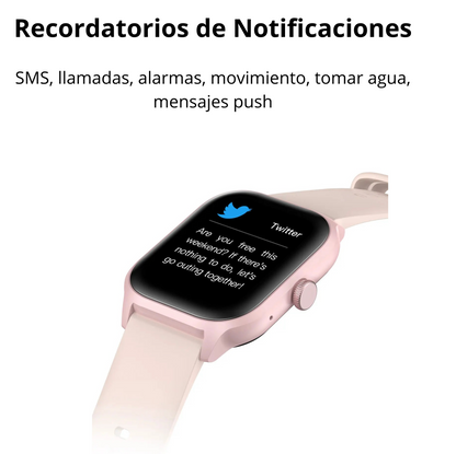 Combo Smartwatch + Audífonos Inalámbricos Bluetooth