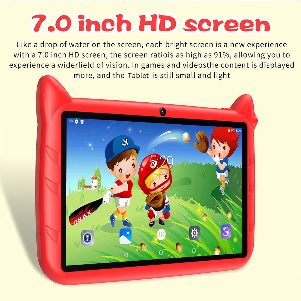 Tablet para Niños 64GB WiFi 5Ghz con Control Parental