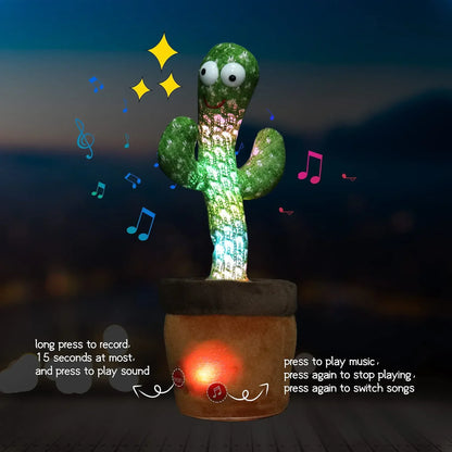 Cactus Bailarín Musical Imita Voz Temático