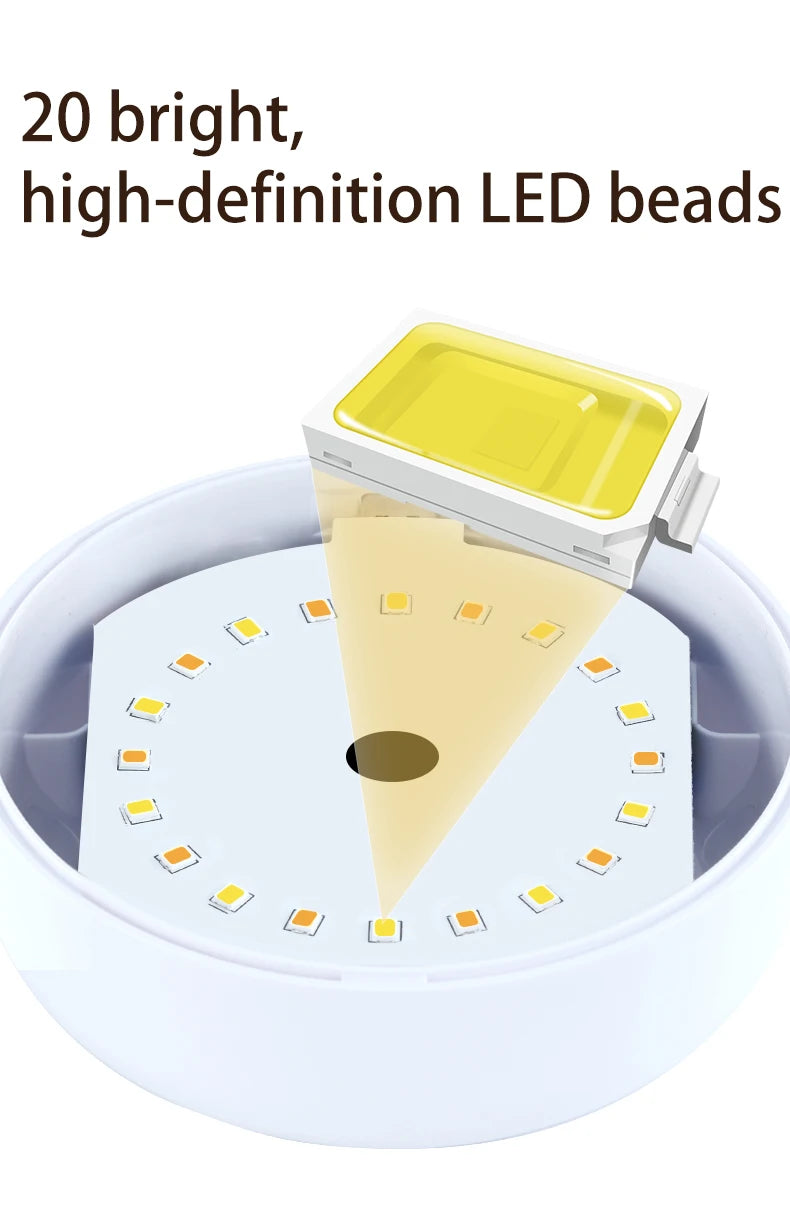 Lampara LED de Noche Bebé Recargable