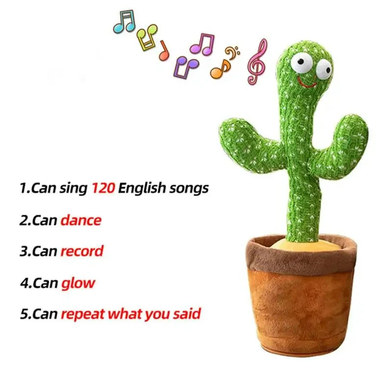 Cactus Bailarín Musical Imita Voz