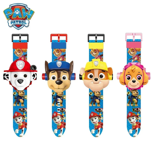 Reloj Paw Patrol 3D Proyecta Imágenes