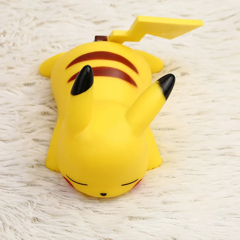 Lámpara Nocturna Pikachu Pokémon LED - Juguete Luminoso para Niños y Regalo de Cumpleaños