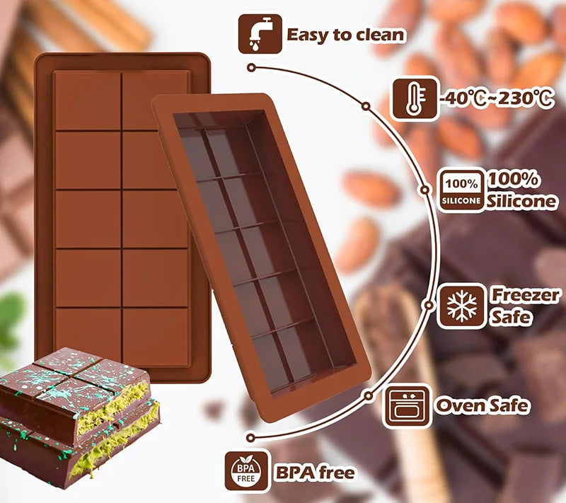 Molde de Silicona para Chocolate - Viral Dubái