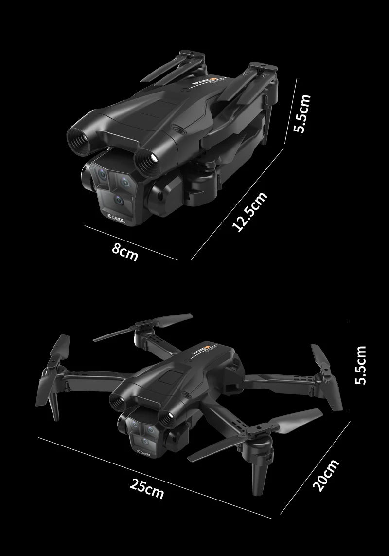 ProCam 4K/8K Drone - Triple Cámara HD