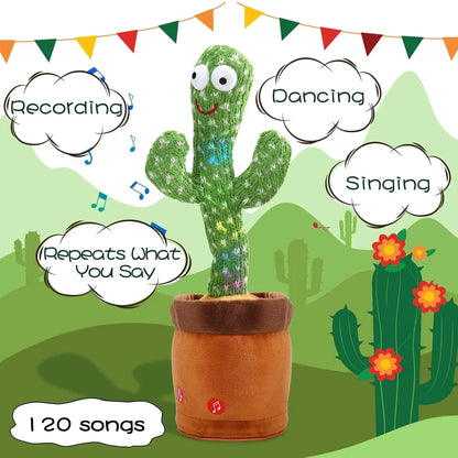 Cactus Bailarín Musical Imita Voz Temático