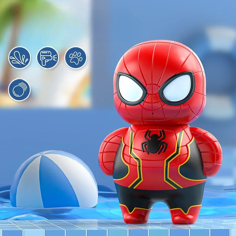 Pistola de Agua Marvel - Spiderman, Iron Man o Capitán América